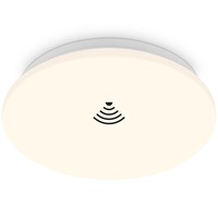 Kruhová - BRILO 3897016 LED stropní svítidlo s čidlem, 26 cm, 12W, 1190lm, bílé - BRILONER