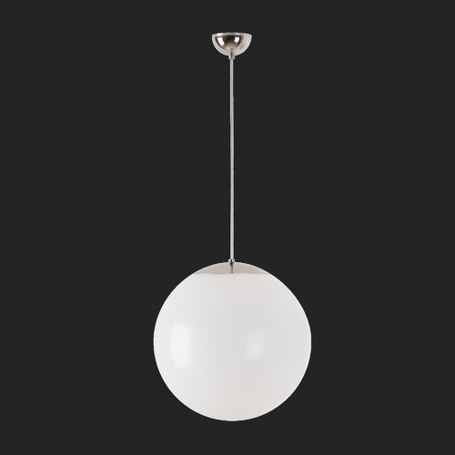 Koule - OS ISI64315 ISIS S3 PM závěsné plastové svítidlo nerez leštěná / bílá IP40 3000 K 27W LED DALI (původní kód OS 64315) - OSMONT - foto 1