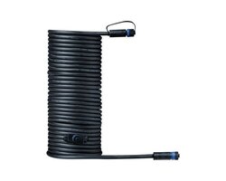 Příslušenství - P 93928 Plug&Shine konektor IP68 10m černá - PAULMANN
