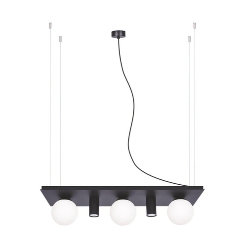 Dekorativní - ZUMA 003749-025970 5555 PLANT SHELF závěsné svítidlo černá - ZUMALINE - foto 1