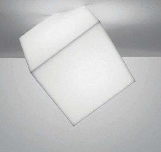 Dekorativní - AR 1292010A Stropní / nástěnné svítidlo Edge 21 1x20W termoplast IP65 - ARTEMIDE - foto 1