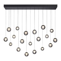Vícečetná - PN 2589-15 PURE Popup, LED závěsné svítidlo, mystická šedá, 2200-5000K - PAUL NEUHAUS