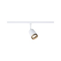 Svítidla - P 93136 URail lištový spot Cover spot GU10 max. 10W 230V bílá/zlatá mat - PAULMANN