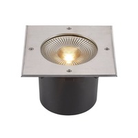 Zapuštěná - LA 1006105 ROCCI 200 EL hranaté zápustné zemní svítidlo nerezová ocel 16 W 3000 K 120° - BIG WHITE (SLV)