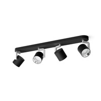 Bodová - PH 50674/30/P0 LED Bodové svítidlo Philips Byrl 50674/30/P0 4x4,3W černé s funkcí SceneSwitch - PHILIPS (915005698201)