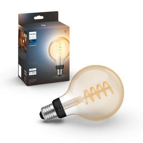 SmartHome Paul Neuhaus - PH 8719514301481 Hue Bluetooth LED White Ambiance filamentová žárovka Philips 8719514301481 E27 G93 7W 550lm 2200-4500K černá, stmívatelná - PHILIPS (929002477801) - foto 1