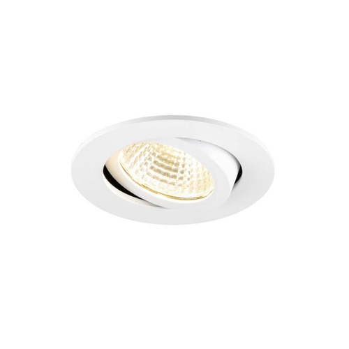 Koupelnová - LA 1009022 NEW TRIA® 68 vestavné stropní svítidlo, PHASE, AIRTIGHT, kulaté, 3000 K, 7,5 W, bílé - BIG WHITE (SLV) - foto 1