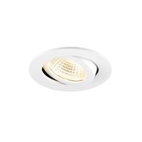 Koupelnová - LA 1009022 NEW TRIA® 68 vestavné stropní svítidlo, PHASE, AIRTIGHT, kulaté, 3000 K, 7,5 W, bílé - BIG WHITE (SLV)