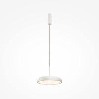 Kruhová - M MOD189PL-L12W3K1 Závěsné svítidlo Gerhard 3000K 19W 1000lm bílá kov teplá bílá - MAYTONI