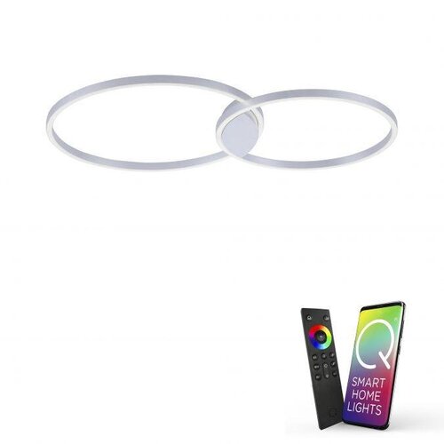 Downlight - PN 6589-95 Q-KATE, LED stropní svítidlo, Smart Home ZigBee 2700-5000K - PAUL NEUHAUS - foto 1