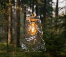 Dekorativní - YD EL-N-E27/CCS Závěsné svítidlo Element Easy Natural světlý dub / černá patice E27 230V IP20 - YOURDESIGN