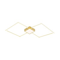 Hranatá - ZUMA 003064-026805 RLX96474-1B HEX stropní svítidlo zlatá - ZUMALINE