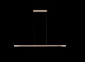 Podélná - PN 2732-36 Svítidlo závěsné HOOP coffee LED 24W 3000K - PAUL NEUHAUS