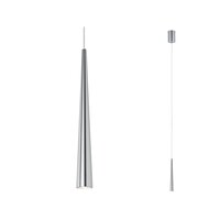 Subtilní - P 70929 LED závěsné svítidlo Gutta 1-ramenné 7W hliník kartáčovaný - PAULMANN