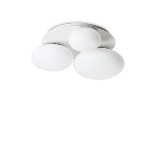 Kruhová - ILUX 306964 Stropní svítidlo Ninfea pl3 - IDEALLUX - foto 1