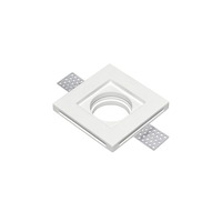 Hranatá - FAN INC-SPIRIT-Q1 Zápustné svítidlo SPIRIT, hranaté, sádra, bílá, 35 W, 10 x 3 cm - FANEUROPE