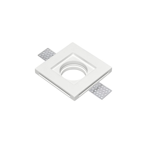 Hranatá - FAN INC-SPIRIT-Q1 Zápustné svítidlo SPIRIT, hranaté, sádra, bílá, 35 W, 10 x 3 cm - FANEUROPE - foto 1