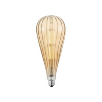E27 - LD 08471 LED Filament, vintage, jantar, E27, průměr 12,5cm 3000K - LEUCHTEN DIREKT / JUST LIGHT