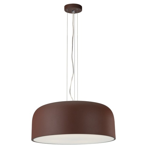 Dekorativní - FAN I-BISTROT-S52 BRO Závěsné svítidlo Bistrot, corten, 4 x E27, 52 x 22 cm - FANEUROPE - foto 1