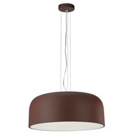 Dekorativní - FAN I-BISTROT-S52 BRO Závěsné svítidlo Bistrot, corten, 4 x E27, 52 x 22 cm - FANEUROPE
