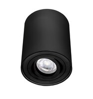 Downlight - CEN ESRNOR96-GU10 ESSENZA nastavitelné přisazené svítidlo GU10 černá - CENTURY