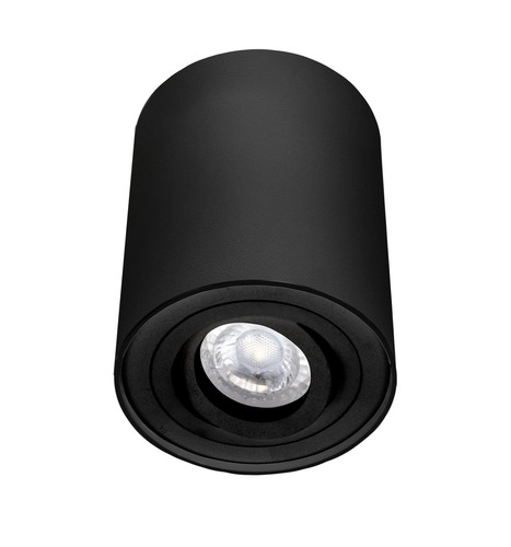 Downlight - CEN ESRNOR96-GU10 ESSENZA nastavitelné přisazené svítidlo GU10 černá - CENTURY - foto 1