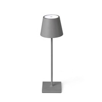 Na stůl - FARO 70777 TOC 380 šedá přenosná stolní lampa - FARO