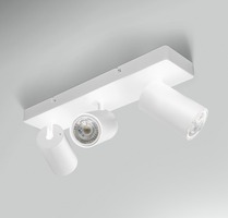 Bodová - CEN ENSB-3GU10 ENFASI přisazené svítidlo pro 3XGU10 BÍLÉ - CENTURY