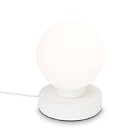 Stolní lampy dekorační - BRILO 7021-016 Stolní lampa, 15,7 cm, max. 25 W, bílé - BRILO