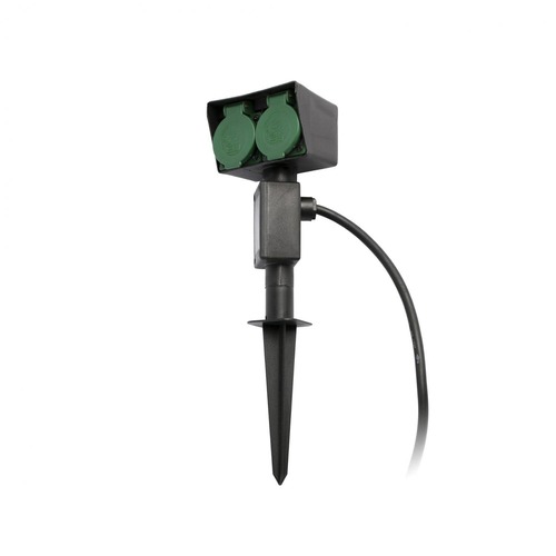 Příslušenství - FARO 73100 GARTEN-1 zásuvkový sloupek černý - FARO - foto 1