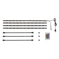 Dekorační - BRILO 2353-024 USB LED pásek 50 cm černá - BRILO