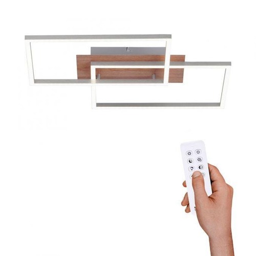 Hranatá - LD 14018-78 IVEN LED stropní svítidlo IVEN 2x LED 15W 2700-5000K 1700lm dálkové ovládání - LEUCHTEN DIREKT / JUST LIGHT - foto 1