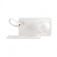 Dekorativní - ILUX 174792 BOOK-1 AP2 BIANCO - IDEALLUX