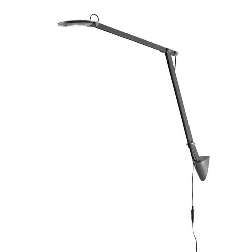Stolní lampy pracovní - FAN LEDT-LOCKE-GREY Stolní lampa LED LOCKE šedá 6 W 700 lm 4000 K 19,3x55 cm - FANEUROPE - foto 1