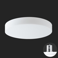 Koupelnová - OS ELS68647 ELSA V5 stropní/nástěnné skleněné polovestavné svítidlo bílá IP44 4000 K 25W LED nouzové kombinované 3 h (původní kód OS 68647) - OSMONT