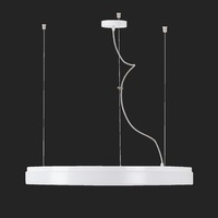 Kruhová - OS DEL66361 DELIA L5 závěsné plastové svítidlo bílá IP40 3000 K 98W LED DALI (původní kód OS 66361) - OSMONT