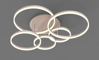 Dekorativní - GT 9055-513 Stropní svítidlo Ravello 60W 6000lm 3000K béžová - GeeTi