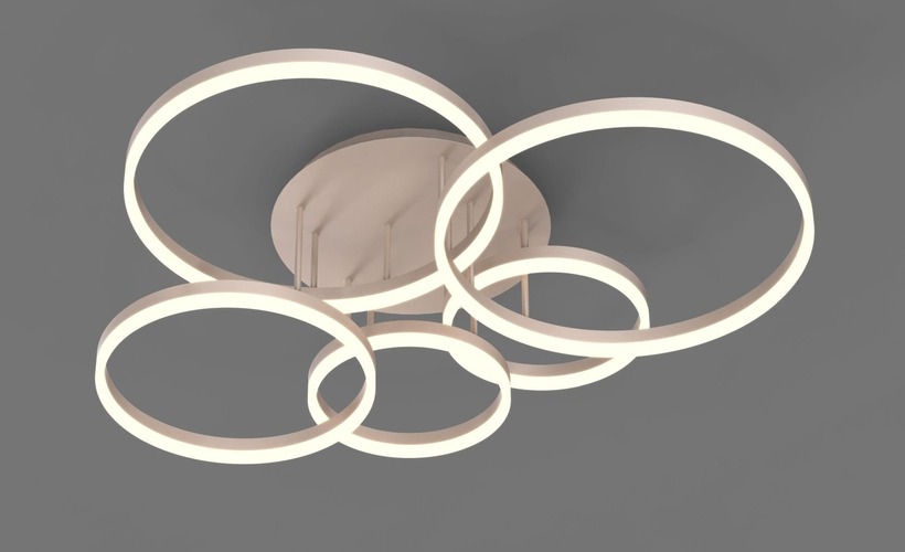 Dekorativní - GT 9055-513 Stropní svítidlo Ravello 60W 6000lm 3000K béžová - GeeTi - foto 1