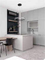 Kruhová - NV 9348102 Závěsné svítidlo JINAL LED závěsné svítidlo černý kov, hliník a silikon 3000K 50W IP20 stmívatelné - NOVA LUCE