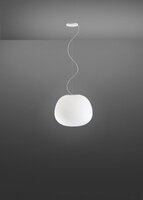 Kónická - FAB F07A0101 Závěsné svítidlo LUMI sklo 38cm E27 - FABBIAN