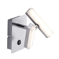 Bodová - LD 11276-55 RICO LED nástěnné svítidlo, nastavitelné, design, ocel 3000K - LEUCHTEN DIREKT / JUST LIGHT