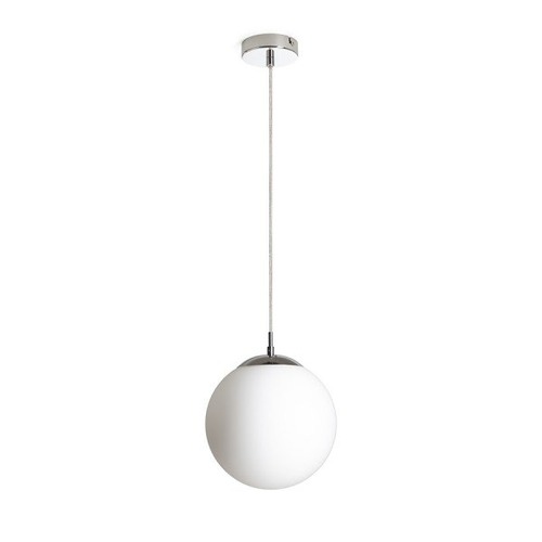 Kónická - RED R13746 LUNA 25 závěsná opálové sklo/chrom 230V LED E27 15W - RED - DESIGN RENDL - foto 1