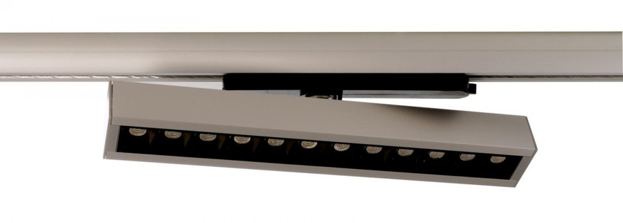 Svítidla - IMPR 707112 Deko-Light kolejnicový systém 3-fázový 230V Alnitak 25-34W, 3000K 220-240V AC/50-60Hz 34,00 W 3000 K stříbrná 336 mm - foto 1