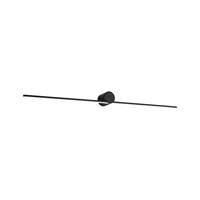 K zrcadlu - P 75412 LED svítidlo k zrcadlu Sava IP44 3000K 230V 7,5W černá mat - PAULMANN