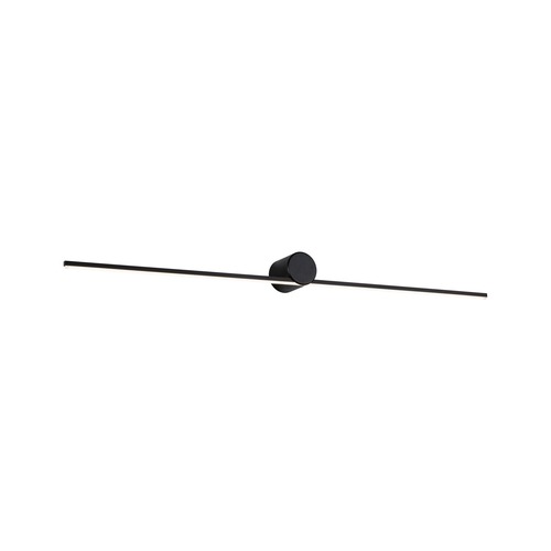 K zrcadlu - P 75412 LED svítidlo k zrcadlu Sava IP44 3000K 230V 7,5W černá mat - PAULMANN - foto 1
