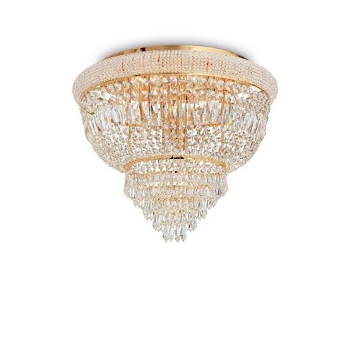 Dekorativní - ILUX 201016 Stropní svítidlo Ideal Lux Dubai PL6 ottone 201016 6x40W zlaté 52cm - IDEALLUX - foto 1