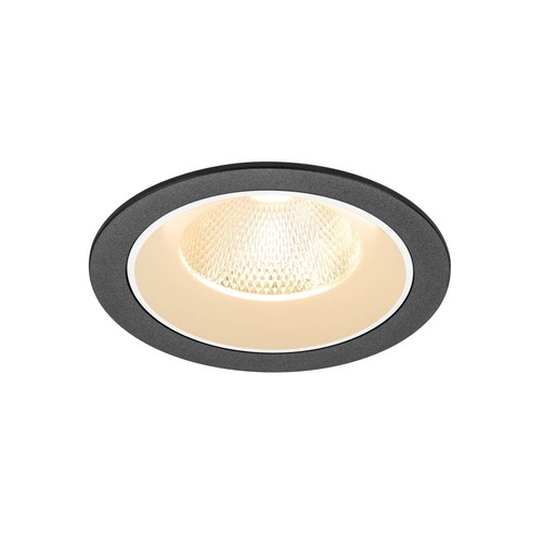 Kruhová - LA 1009758 NUMINOS® L Stropní vestavné svítidlo, 2700 K, 20°, IP20, kulaté, černé / bílé - BIG WHITE (SLV) - foto 1