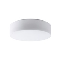 Kruhová - OS ERI67028 ERIS 3 stropní/nástěnné skleněné svítidlo bílá IP43 3000 K 24W LED HF - OSMONT