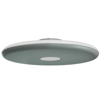Kruhová - OS ZET60540 ZETA 2 PF stropní/nástěnné plastové svítidlo šedá / bílá - šedá IP40 4000 K 38W LED - OSMONT
