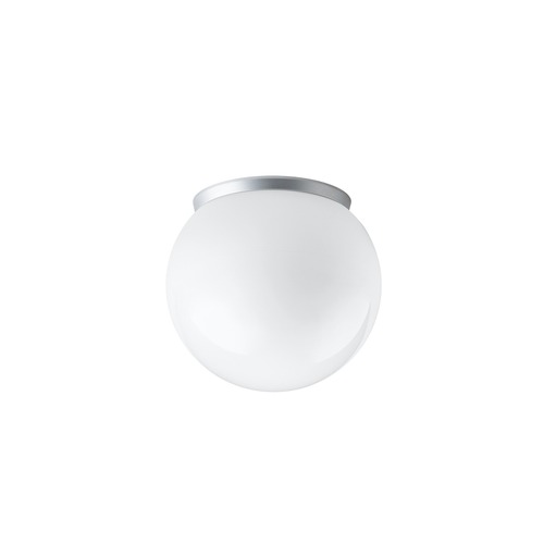 Kruhová - OS SKA71027 SKAT 1 stropní/nástěnné plastové svítidlo stříbrná / bílá IP65 3000 K 9W LED DALI (původní kód OS 71027) - OSMONT - foto 1